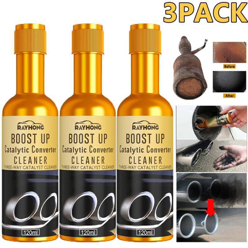 Catalytic converter cleaning agent