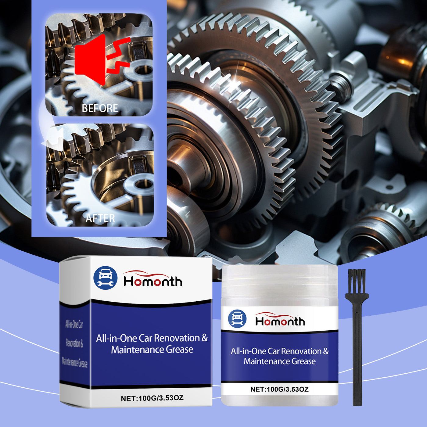 Car Maintenance Grease Suit Cleaning