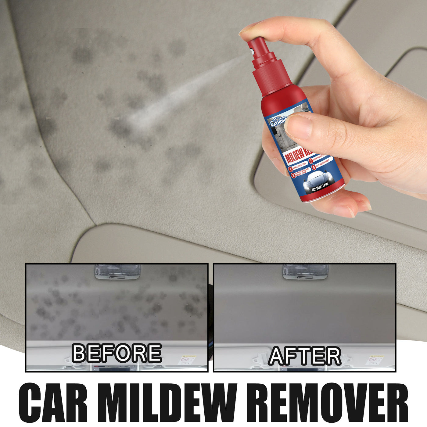 Cleaning And Maintenance Car Interior Mould Removal Spray