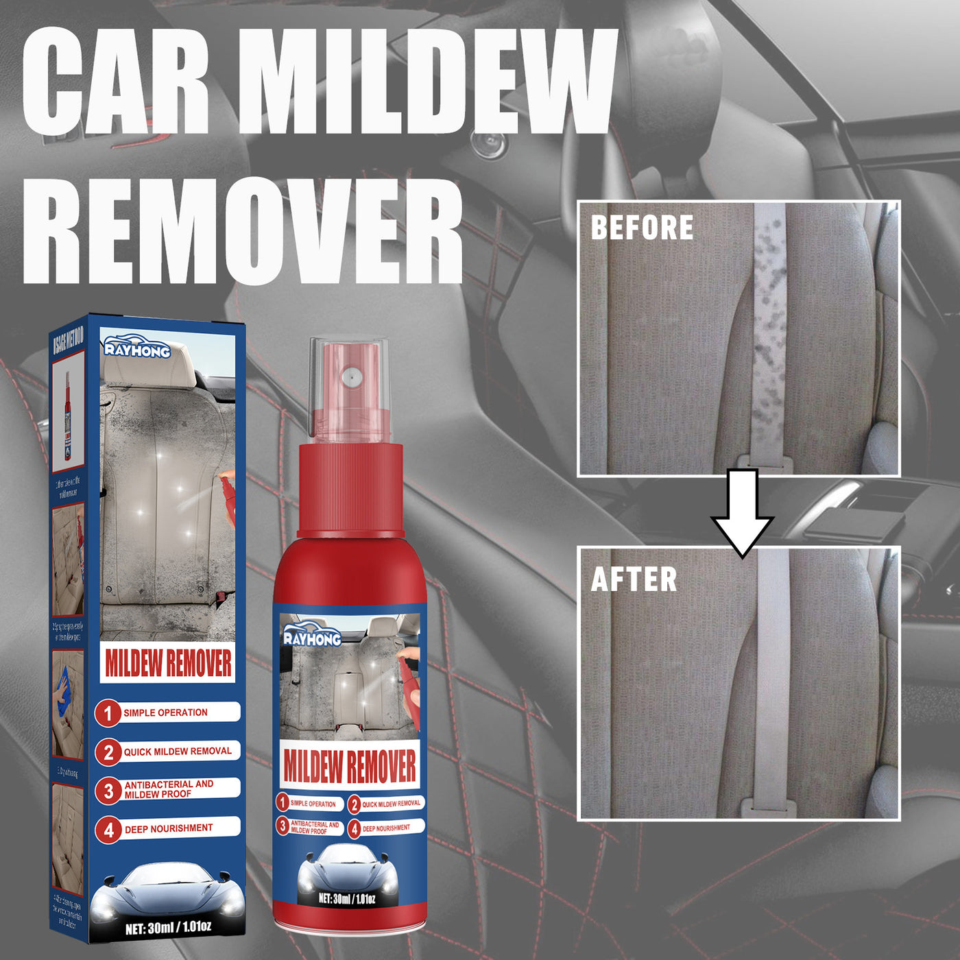 Cleaning And Maintenance Car Interior Mould Removal Spray