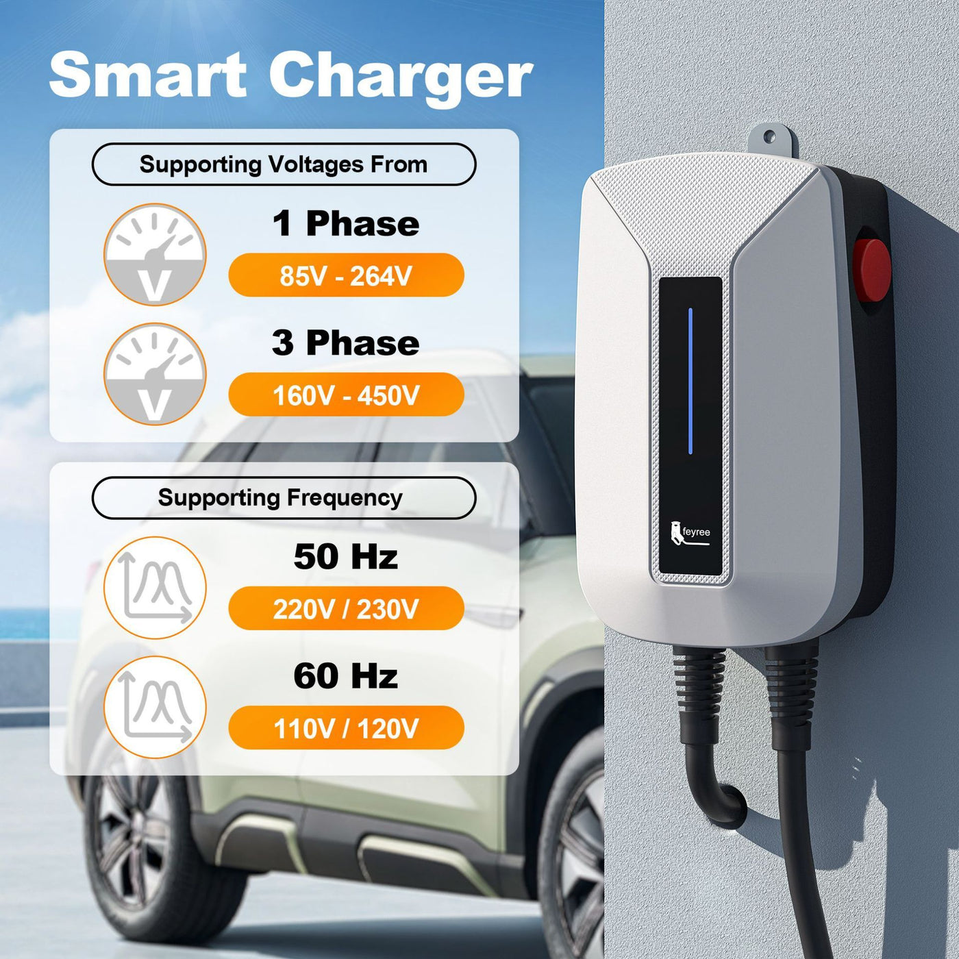 7KW Universal Fast Charging Gun New Energy Vehicle Charging Pile
